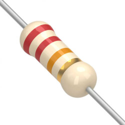 22 kOhms ±5% 0.25W, 1/4W Through Hole Resistor Axial Carbon Film - KOA Speer Electronics, Inc.