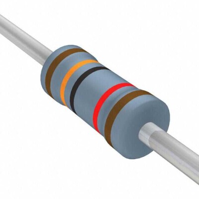 13 kOhms ±1% 0.25W, 1/4W Through Hole Resistor Axial Metal Film - 1