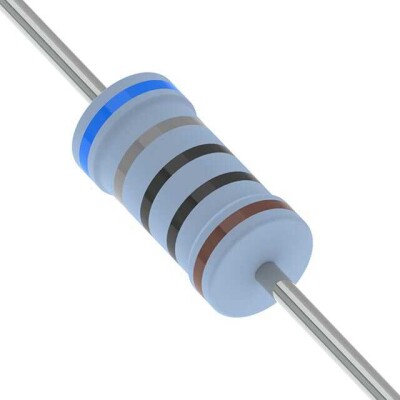 680 Ohms ±1% 0.5W, 1/2W Through Hole Resistor Axial Metal Film - 1