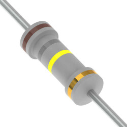 180 kOhms ±5% 5W Through Hole Resistor Axial Flame Proof, Safety Metal Oxide Film - YAGEO