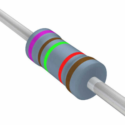71.5 kOhms ±1% 0.25W, 1/4W Through Hole Resistor Axial Metal Film - 1