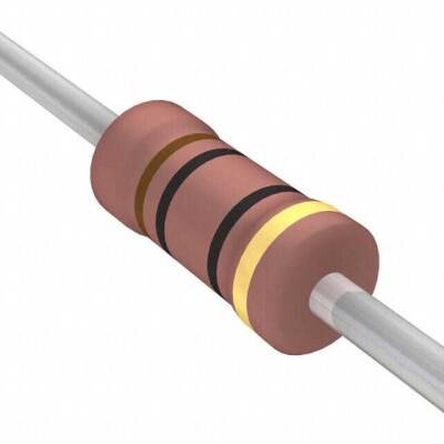 10 Ohms ±5% 2W Through Hole Resistor Axial Flame Proof, Safety Metal Film - 1