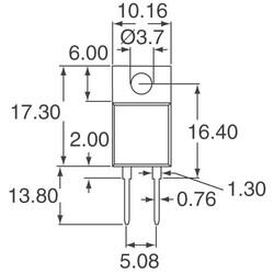 500 mOhms ±1% 15W Through Hole Resistor TO-220-2 Current Sense, Non-Inductive Metal Foil - 3