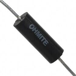 5 mOhms ±1% 3W Through Hole Resistor Axial Current Sense, Non-Inductive Metal Element - Ohmite