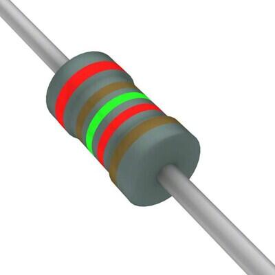 21.5 kOhms ±1% 0.125W, 1/8W Through Hole Resistor Axial Flame Retardant Coating, Safety Metal Film - 2