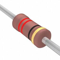 22 Ohms ±5% 2W Through Hole Resistor Axial Flame Proof, Safety Metal Film - YAGEO