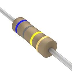 680 kOhms ±5% 0.5W, 1/2W Through Hole Resistor Axial Flame Retardant Coating, Safety Carbon Film - Stackpole Electronics Inc