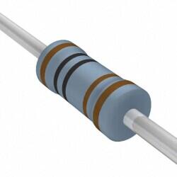 1 kOhms ±1% 0.25W, 1/4W Through Hole Resistor Axial Metal Film - YAGEO