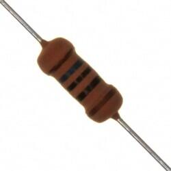 160 Ohms ±1% 2W Through Hole Resistor Axial Flame Proof, Safety Metal Film - 2