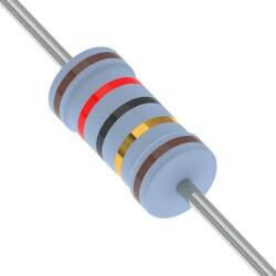 12 Ohms ±1% 0.25W, 1/4W Through Hole Resistor Axial Metal Film - 1