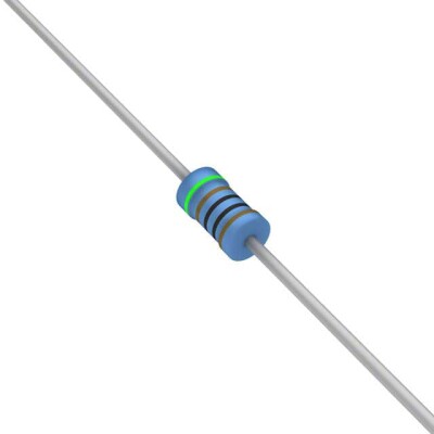 510 Ohms ±1% 0.25W, 1/4W Through Hole Resistor Axial Flame Retardant Coating, Safety Metal Film - 1