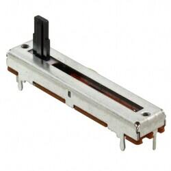 10 kOhms 0.2W, 1/5W Through Hole Slide Potentiometer Top Adjustment Type - Bourns Inc.