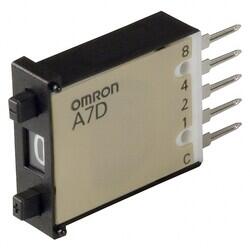 Thumbwheel Switch BCD 0.1A @ 30VDC Panel Mount, Snap-In - Omron Electronics Inc-EMC Div