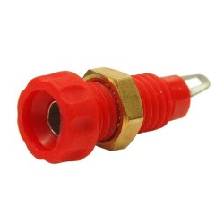 Tip Jack Connector Standard Tip Solder Eyelet(s) Red - CLIFF Electronic Components Ltd