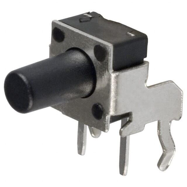 Tactile Switch SPST-NO Side Actuated Through Hole, Right Angle