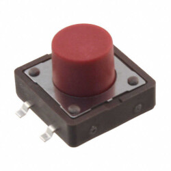 Tactile Switch SPST-NO Top Actuated Surface Mount - 1