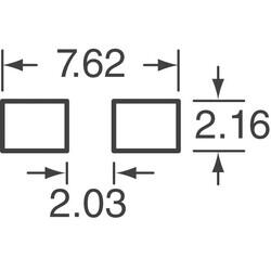 Tactile Switch SPST-NO Top Actuated Surface Mount - 3