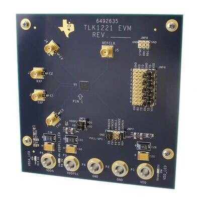 TLK1221 Serializer, Deserializer (SerDes) Interface Evaluation Board - 1