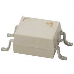 Solid State Photo-Coupled Relay (Photorelay) SPST-NC (1 Form B) 4-SMD, Gull Wing - Toshiba Semiconductor and Storage