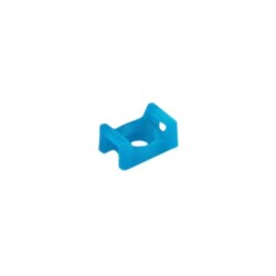 Dual Opening Cable Tie Holder Blue Screw, #8 (M4) - Panduit Corp