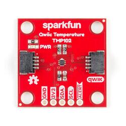 TMP102 Temperature Sensor Qwiic Platform Evaluation Expansion Board - SparkFun Electronics (1)