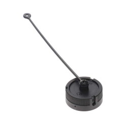 Connector Cap (Cover), Dust 16 Black - ITT Cannon, LLC