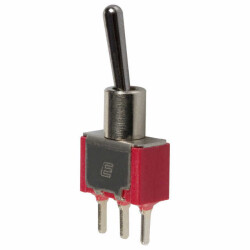 Toggle Switch SPDT Through Hole - E-Switch