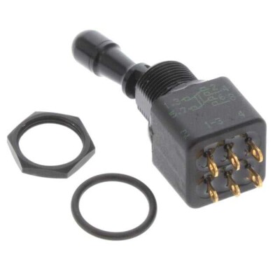 Toggle Switch DPDT Panel Mount - 1