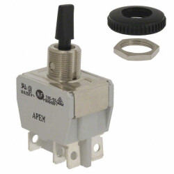 Toggle Switch DPDT Panel Mount - APEM Inc.