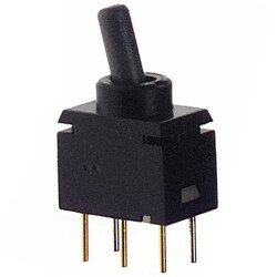 Toggle Switch SPDT Through Hole - NKK Switches