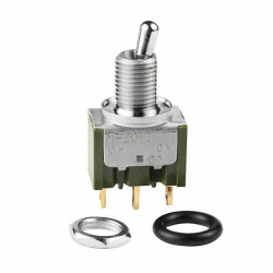 Toggle Switch SPDT Panel Mount - NKK Switches