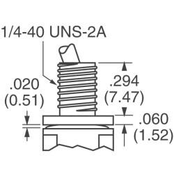 Toggle Switch SPDT Panel Mount - 2