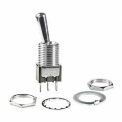 Toggle Switch SPDT Panel Mount - NKK Switches