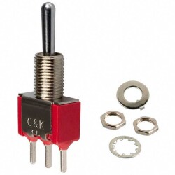 Toggle Switch SPDT Panel Mount - C&K