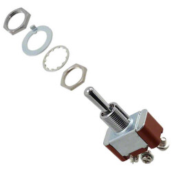 Toggle Switch SPDT Panel Mount - NKK Switches