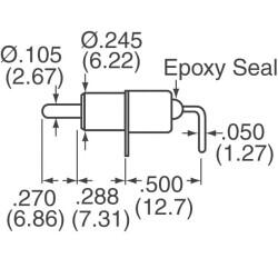 Toggle Switch SPDT Through Hole, Right Angle - 2