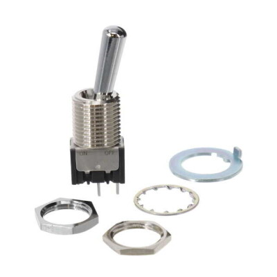 Toggle Switch SPST Panel Mount - 1