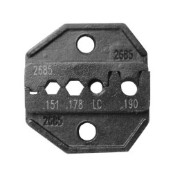 Tool Die Set For Coaxial, RF and Fiber Optics - FC, LC, MT-RJ, SC, SMA, ST - Tempo Communications
