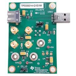 TPD3S014-Q1 USB Port Protection Circuit Protection Evaluation Board - Texas Instruments
