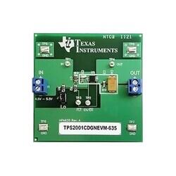 TPS2001 Power Distribution Switch (Load Switch) Power Management Evaluation Board - Texas Instruments