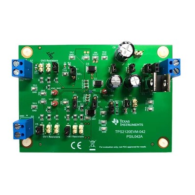 TPS2120 Power Distribution Switch (Load Switch) Power Management Evaluation Board - 1