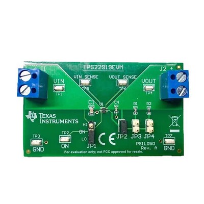 TPS22919 Power Distribution Switch (Load Switch) Power Management Evaluation Board - 1