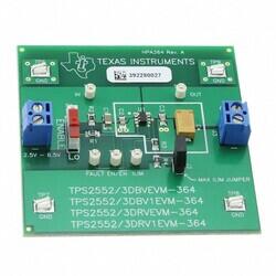 TPS2552 Power Distribution Switch (Load Switch) Power Management Evaluation Board - Texas Instruments