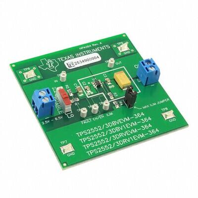 TPS2553-1 Power Distribution Switch (Load Switch) Power Management Evaluation Board - 1