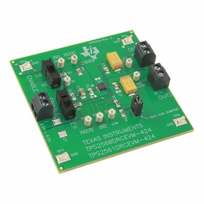 TPS2561 Power Distribution Switch (Load Switch) Power Management Evaluation Board - 1