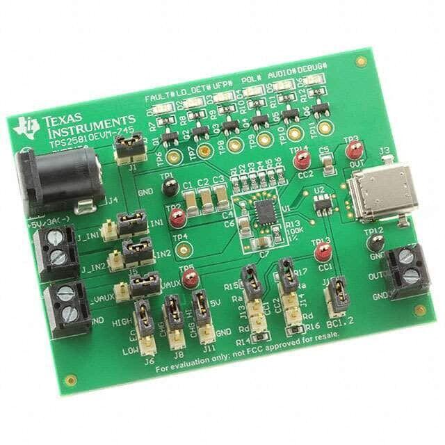 TPS25810 USB Type-C™ Interface Evaluation Board