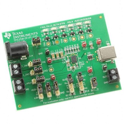 TPS25810 USB Type-C™ Interface Evaluation Board - 1
