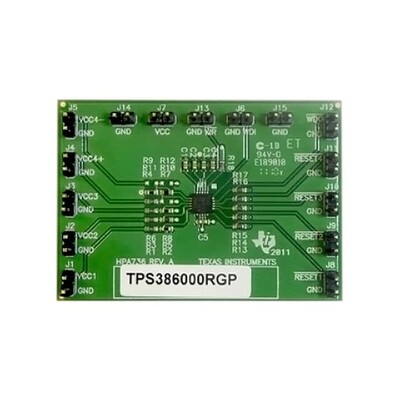 TPS386000 Power Supply Supervisor/Tracker/Sequencer Power Management Evaluation Board - 1