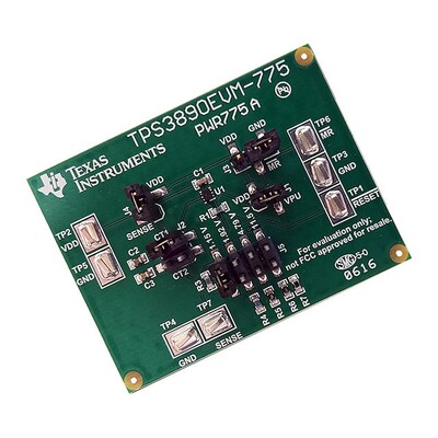 TPS3890 Power Supply Supervisor/Tracker/Sequencer Power Management Evaluation Board - 1