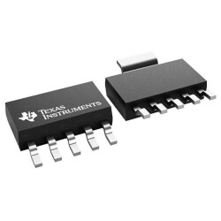 Linear Voltage Regulator IC Positive Adjustable 1 Output 1.5A SOT-223-6 - Texas Instruments